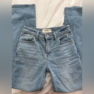 Hollister Women's High Rise straight leg Jeans